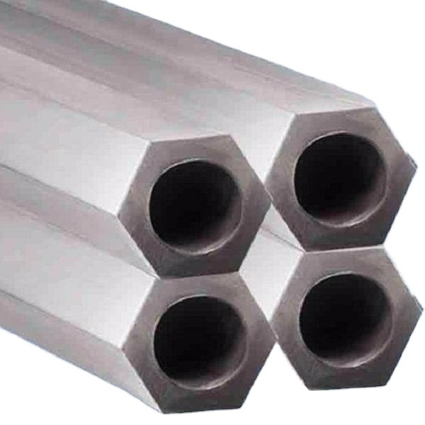 SS304 stainless steel hollow hexagonal pipe for construction