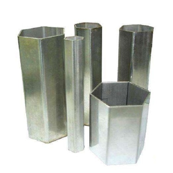 SS304 stainless steel hollow hexagonal pipe for construction