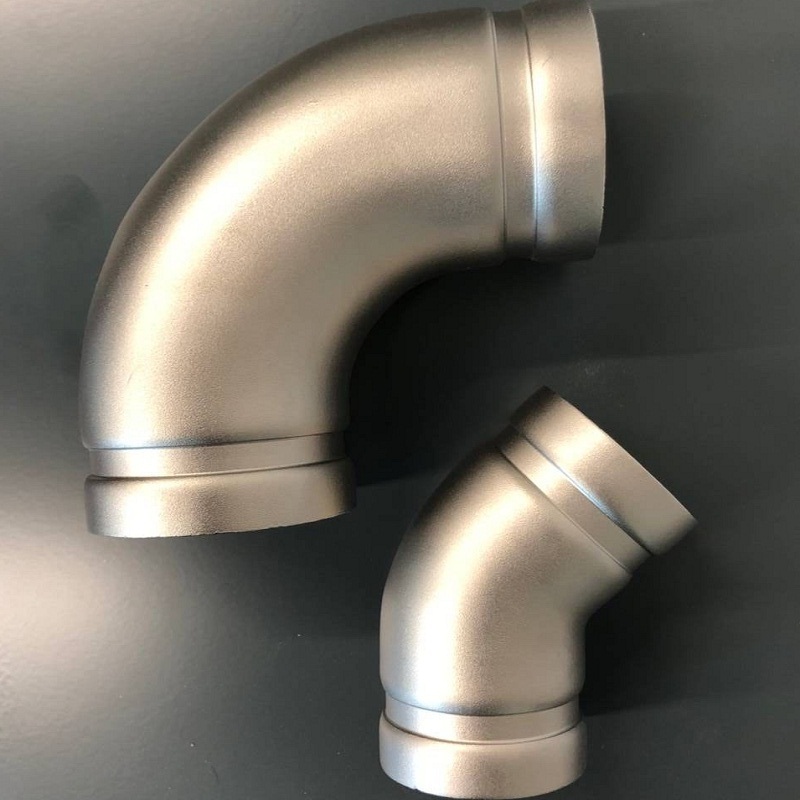 304 Stainless Steel Grooved 90 Degree Elbow