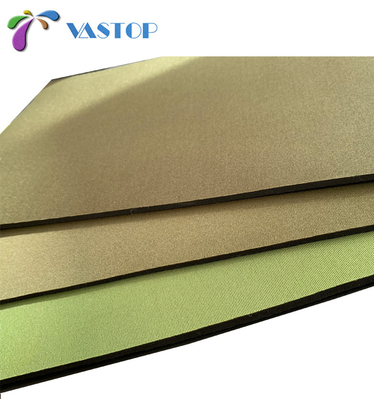 High quality factory price neoprene rubber fabric roll colored rubber sheets