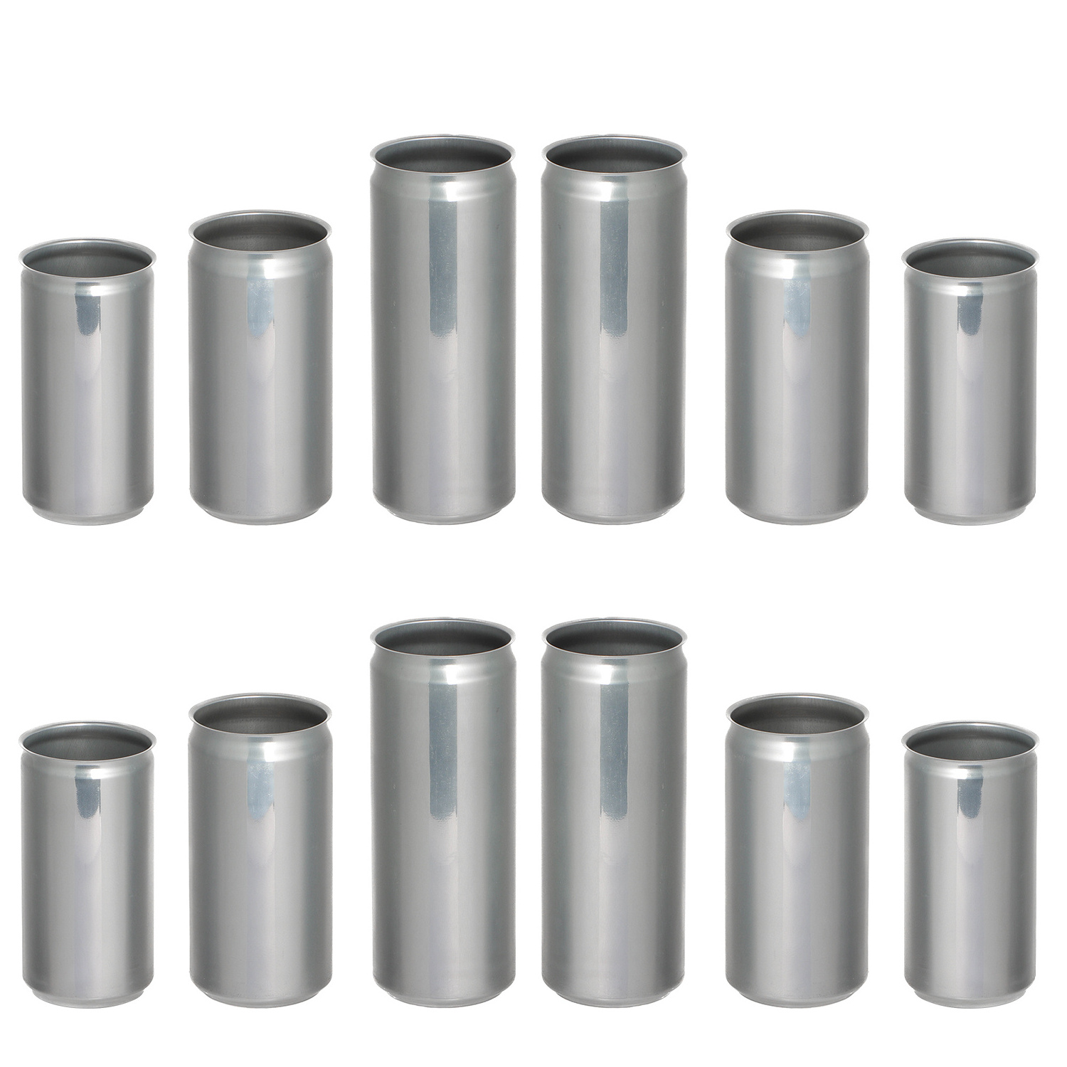 Wholesale 330ml 12oz Empty Aluminium Soda Pop Can With Easy Open End Lid