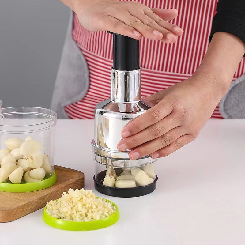 Manual Vegetables Grinder Onion Hand Chopper Stainless Steel Nut Chopper Manual Onion Hand Chopper for Vegetables