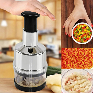 Manual Vegetables Grinder Onion Hand Chopper Stainless Steel Nut Chopper Manual Onion Hand Chopper for Vegetables