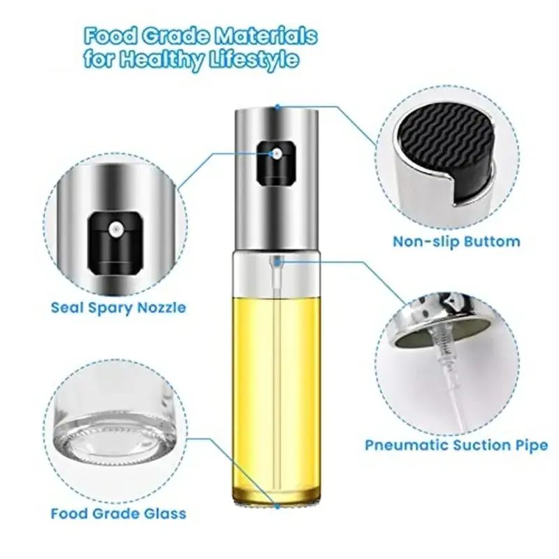 Kitchen Oil Sprayer for Cooking Olive Bottle Baking Oil Sprayer Mister Olive Oil Spray