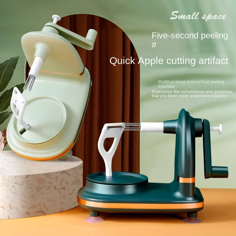 Hand Rotary Fruit Manual Apple Peeler Kitchen Gadget Tools Apple Pear Potato Peeler Corer Slicer Peeling Machine