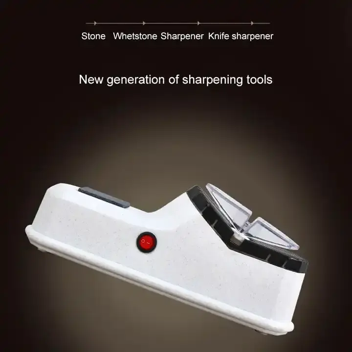 In Stock Muti-function Angle 7 In 1 Safety Professional Motorized Kitchen Tool Usb Electric Knife Sharpener