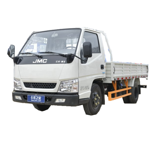 Newest Single Row Euro V JMC 4*2 New Condition 2 Tons Capacity Load 116Hp Cargo Delivery Mini Diesel LHD Small Truck