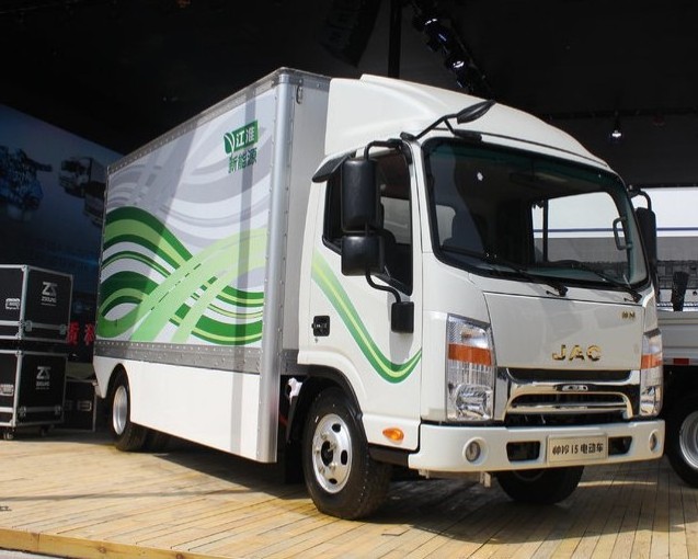 JAC 3tons electric cargo van truck