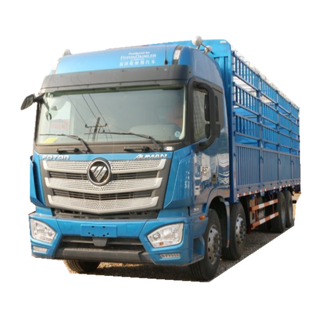 Fonton Euro V Emission Standard 18 Ton Load Capacity  8*4 Cargo Truck/9.5M Van Lorry Truck With Cummins ISGe5-430 Engine