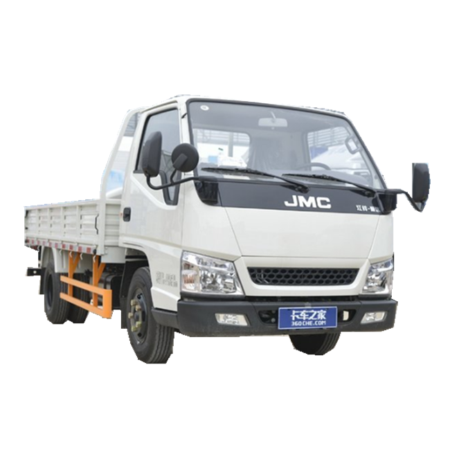 Newest Single Row Euro V JMC 4*2 New Condition 2 Tons Capacity Load 116Hp Cargo Delivery Mini Diesel LHD Small Truck