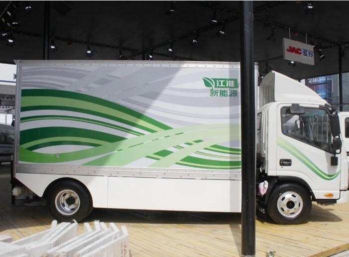 JAC 3tons electric cargo van truck