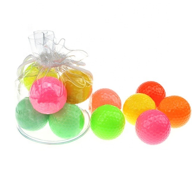 hot selling 2 3 4 piece crystal golf balls