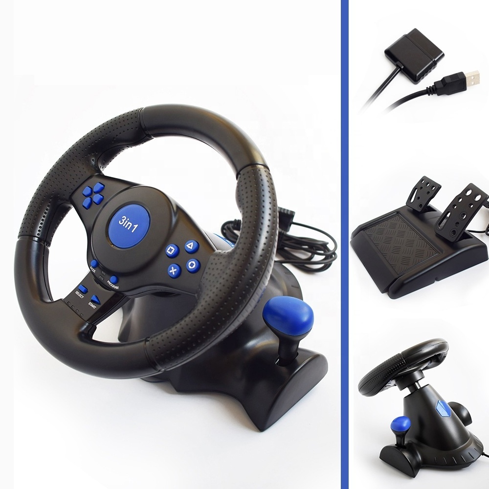 Racing Steering Wheel Game Steering Wheel For Racing Wheel PC  for PS3 PS2 PC