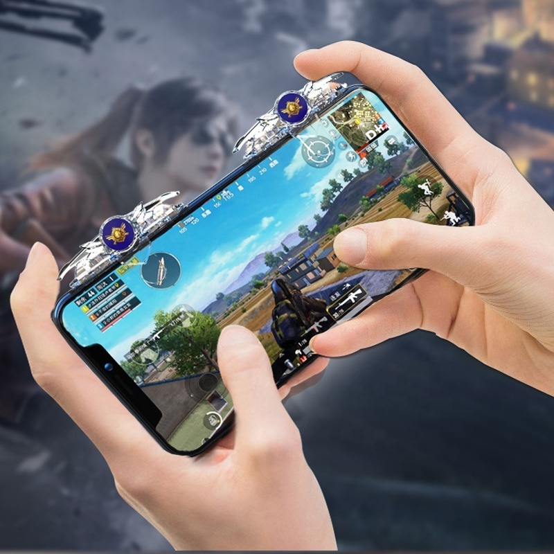 New Model M6 Mobile Joystick Controller joystick mobile controller fire pubg button triggers for PUBG mobile trigger