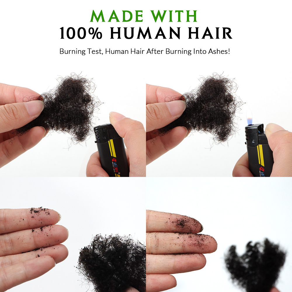 Vastdreads cheap price 100% afro kinky bulk hair for making dreadlocks human hair for lock repairs afro color 613 blonde