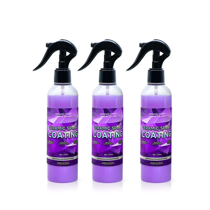 nano ceramic car coating spray 250ml car protection high gloss car wax nano ceramic coating spray