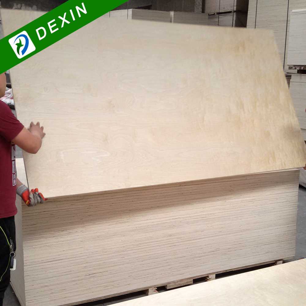 Hot Sales Lumber Wood 3mm 6mm 9mm 18mm Laminated Plywood 4x8 Basswood/Birch Commercial Plywood Sheets For Furniture