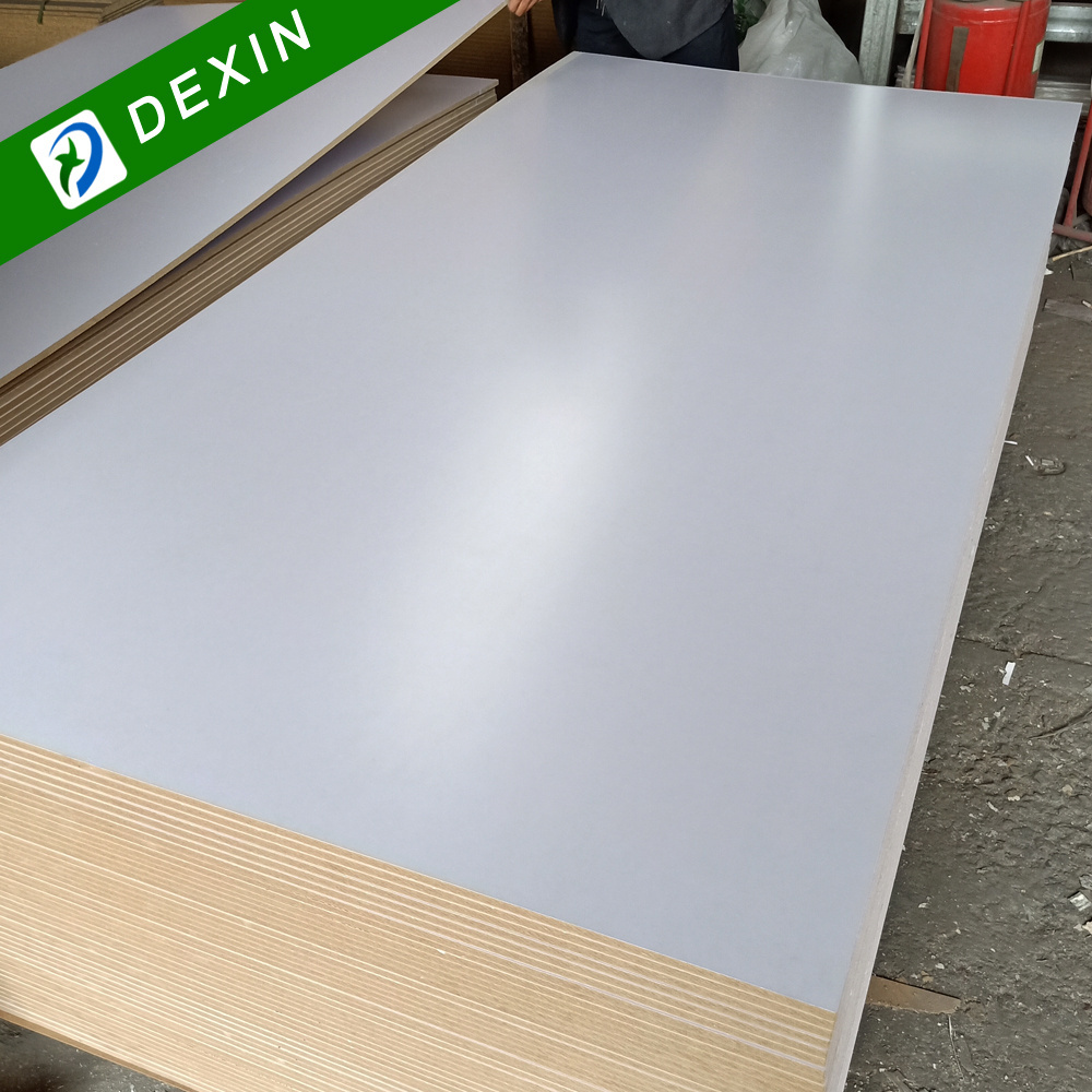 Hot Selling Double Sides Various Melamine Papers Laminated MDF Board