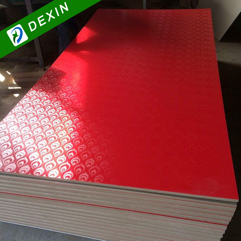 Hot Selling Double Sides Various Melamine Papers Laminated MDF Board