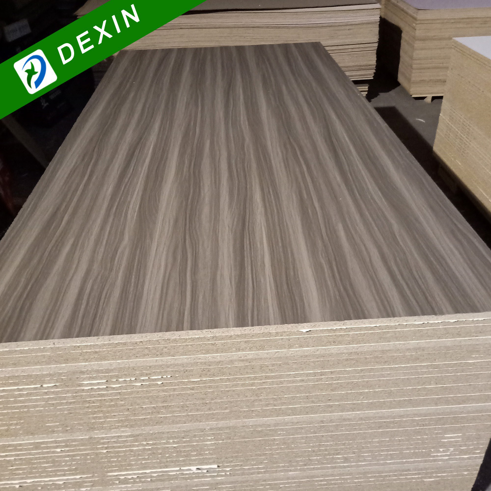 Economical 16mm 18mm Matt/ Textured/ Glossy Surface Melamine Laminated Particle Board/Chipboard for Bathroom Vanity