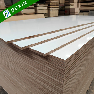 Customized Product E0/E1 Grade 18mm Melamine Laminated Marine Plywood for Cabinet