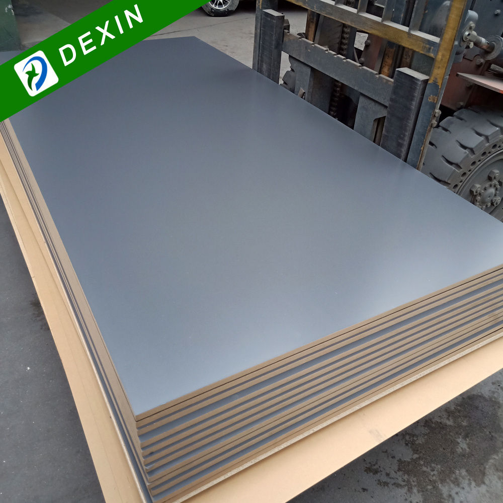 Hot Selling Double Sides Various Melamine Papers Laminated MDF Board