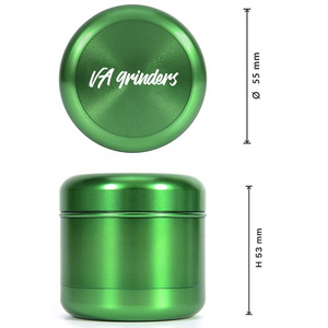 VA Mars Grinder Herb Rolling Machine 3 Inch Grinder Tobacco Cutter Custom Logo Diamond Grinder