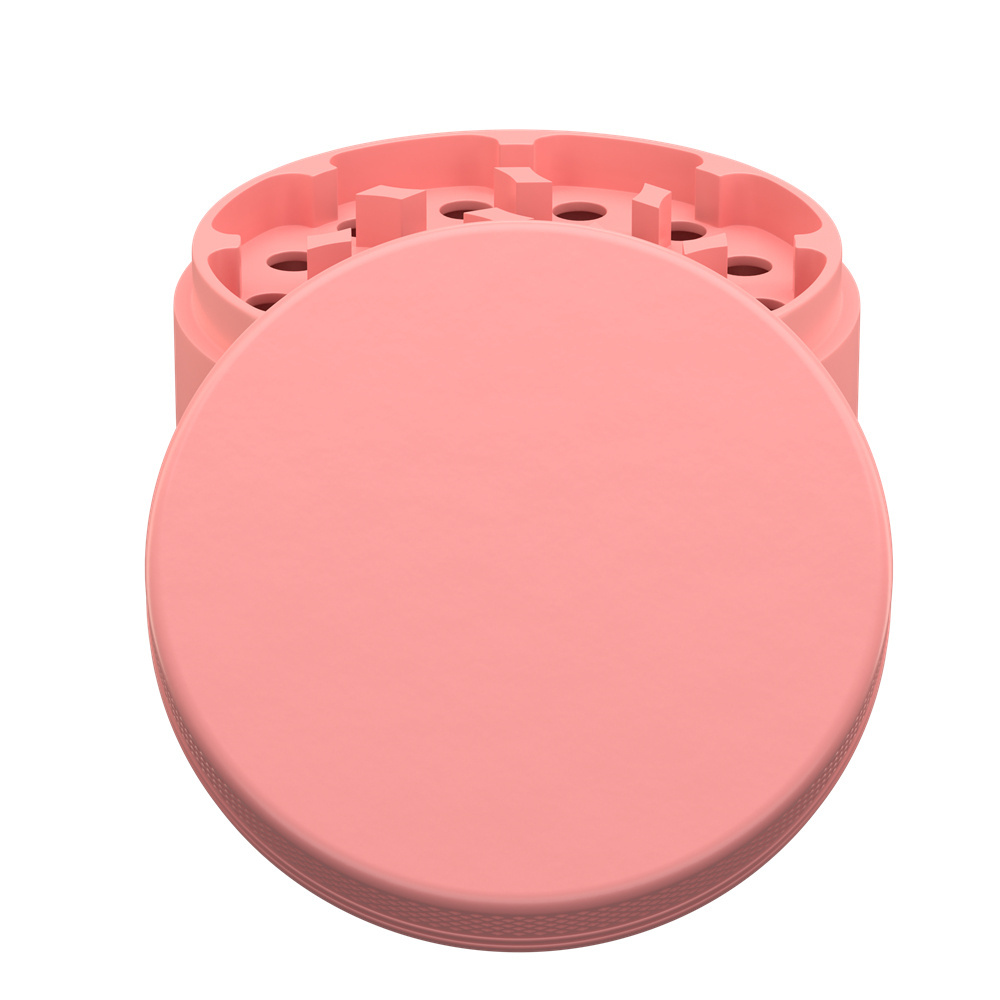 Easy to Use Cigarettes Smoking Girly Smoke Accessories Custom Shape Ceramic Coated Herb Grinder