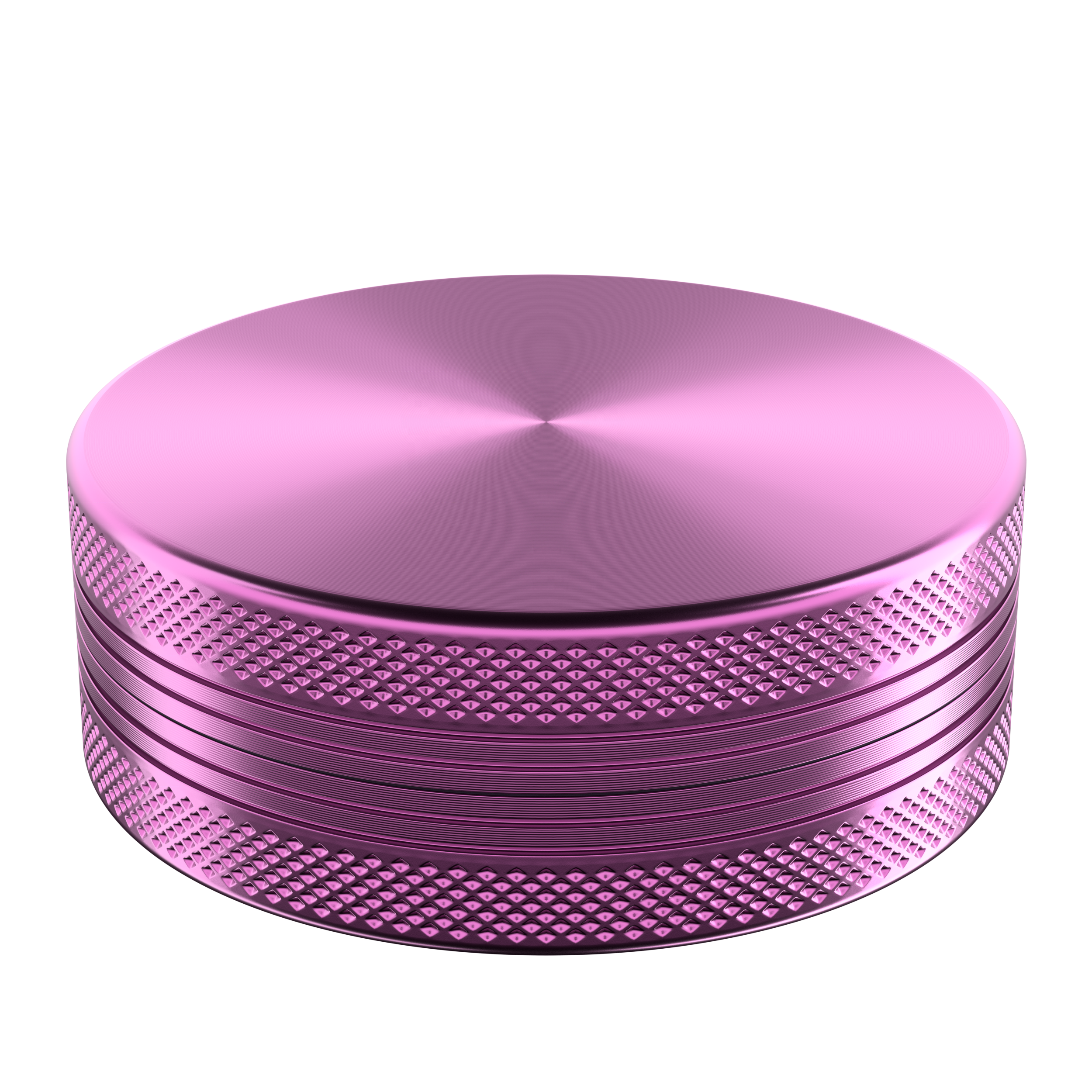 VAGRINDERS 63mm 2-Part Aluminum Herb Metal Grinder Popular Size with Gift Box & OEM Logo-Free Lighters & Smoking Accessory