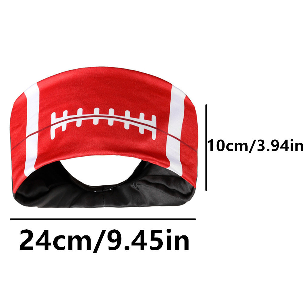 Ball Elastic Headbands Hair Band Sweat Absorbent Sport Cotton Headband Women Boxing Ball Headband