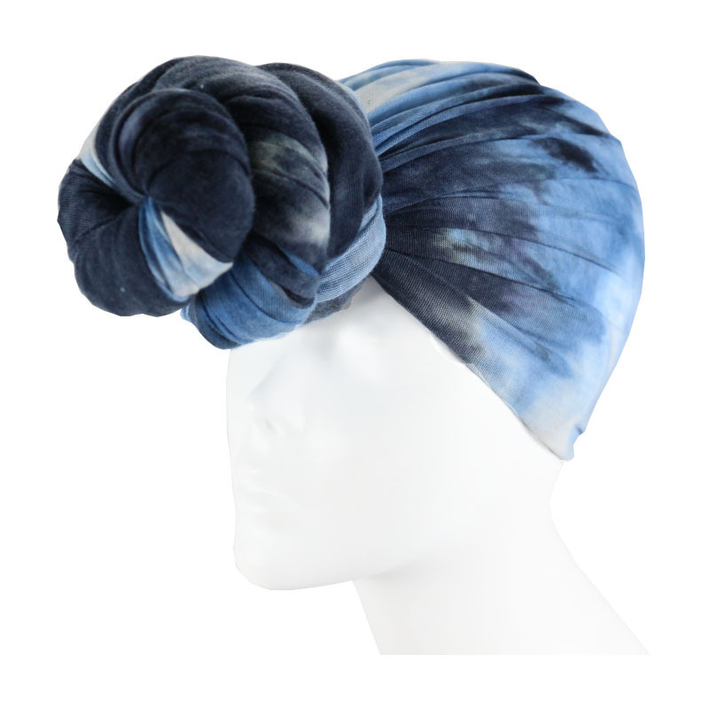 African Cotton Headwrap Indian Women Beauty Ethnic Hats Knotted Scarf Turban Hat Fashion Head Scarves Turbans