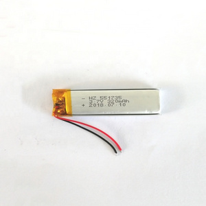 Hot sell 551735 3.7v 320mah lithium li polymer 4.2v lithium ion battery rechargeable battery