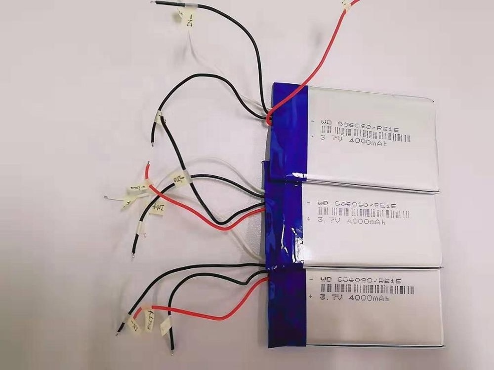 5v lithium polymer battery 606090 4000mah  Battery for power bank