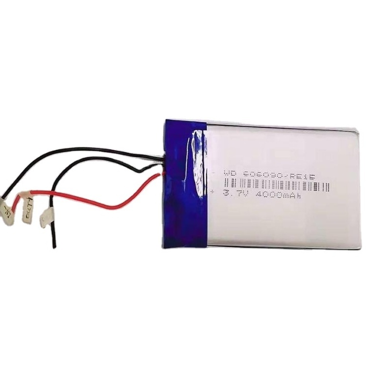 5v lithium polymer battery 606090 4000mah  Battery for power bank