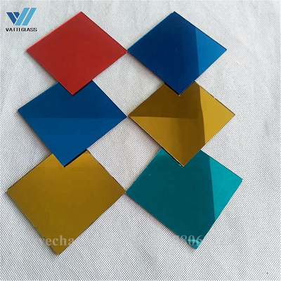 1mm 1.3mm 1.5mm 1.8mm 2mm Mirror Glass, Super Thin Colored Mirror Sheet