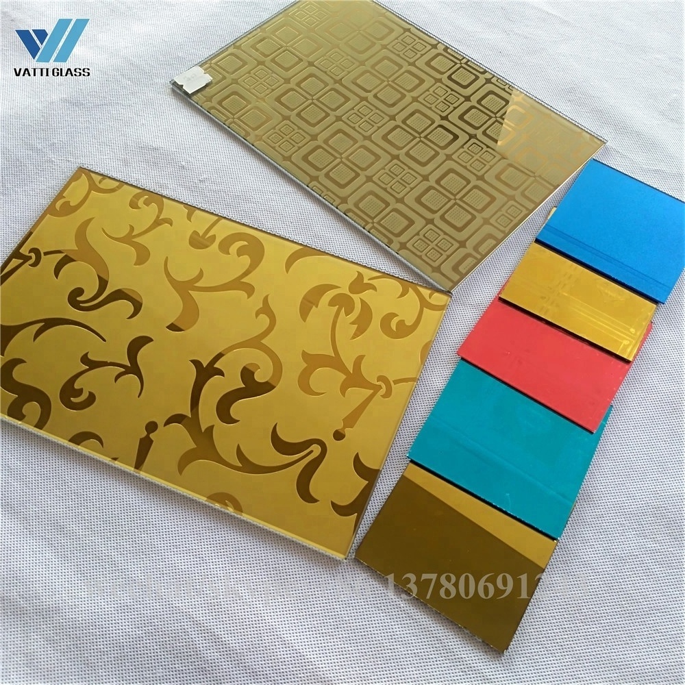 1mm 1.3mm 1.5mm 1.8mm 2mm Mirror Glass, Super Thin Colored Mirror Sheet