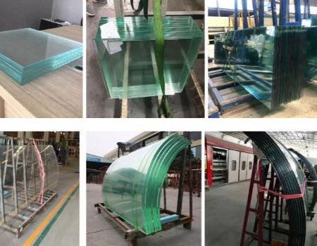 Factory Sales Bulletproof Car Doors Glass Price Custom Size and Thickness Bullet Resistance Bank Counter Glass