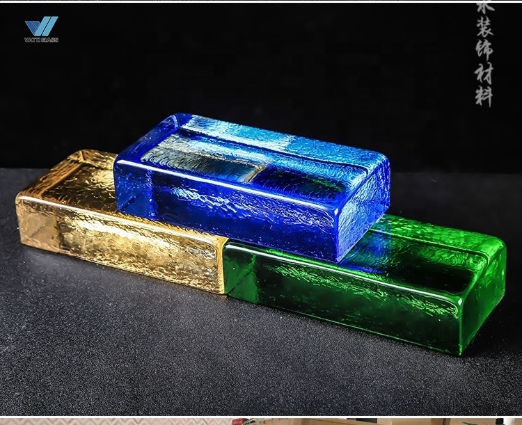 K9 crystal glass brick for building