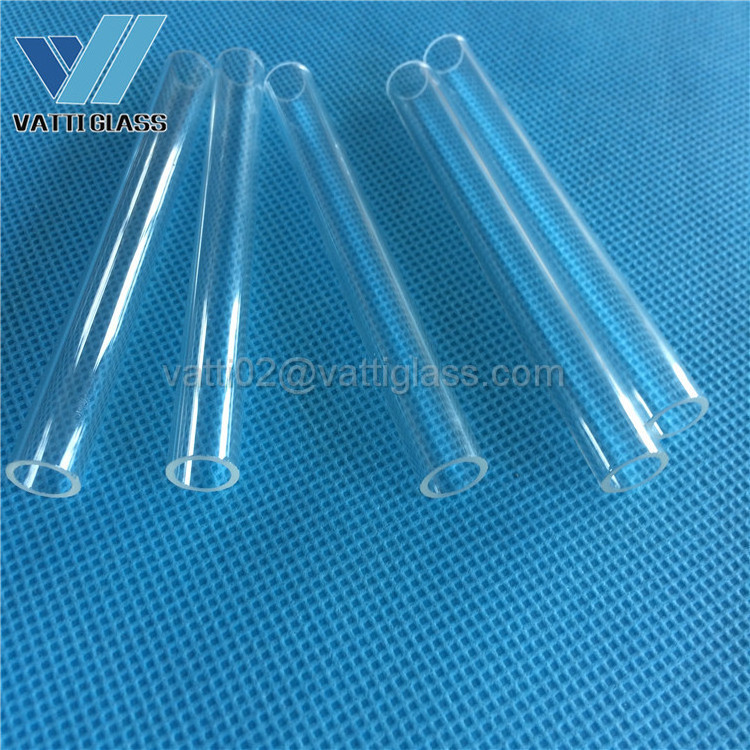 Fire Polished Two Open End pirex Glass Tube/borosilicate Glass Pipe/Tube