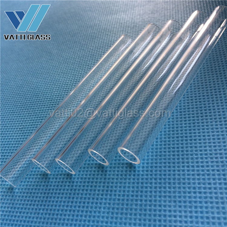 Fire Polished Two Open End pirex Glass Tube/borosilicate Glass Pipe/Tube