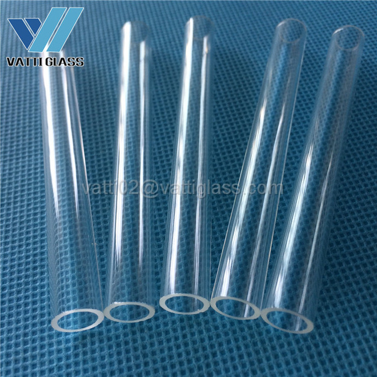 Fire Polished Two Open End pirex Glass Tube/borosilicate Glass Pipe/Tube