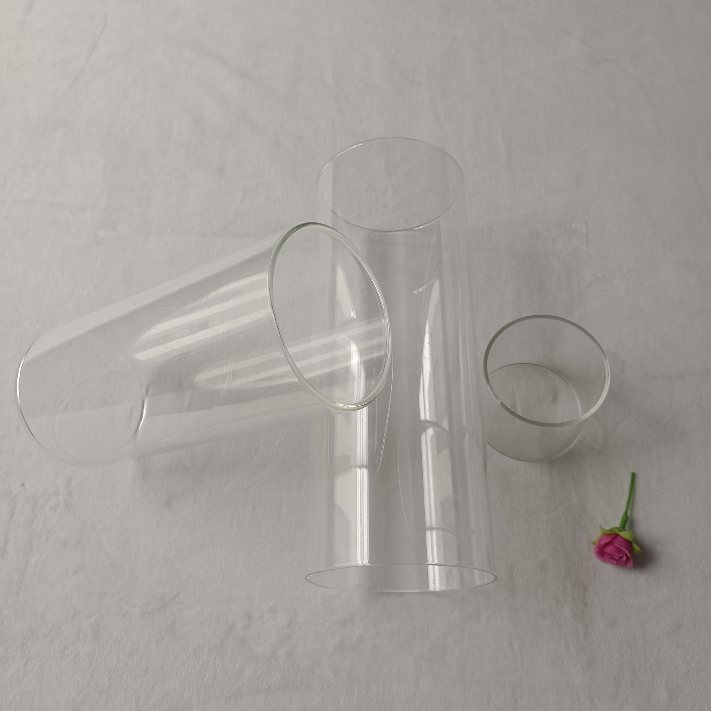 High quality Customized Borosilicate Glass Tube Pipes For Pipe/Bubbler glass tube