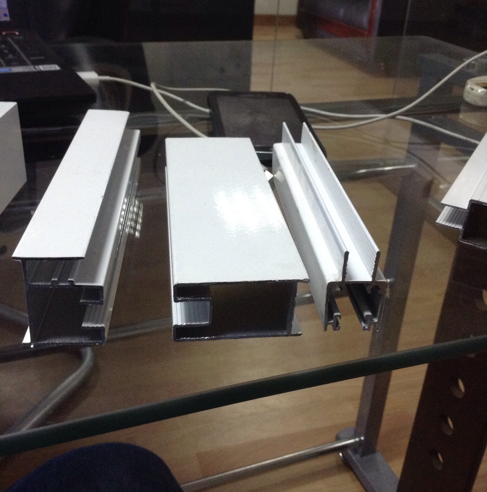 Aluminum Door & Window Accessories Weatherstrip Profiles With Aluminium profile