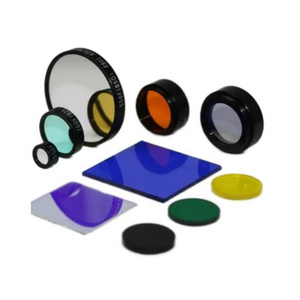 Optical lens design Glass lens colored infrared induction lens filter 850 narrow-band filter design