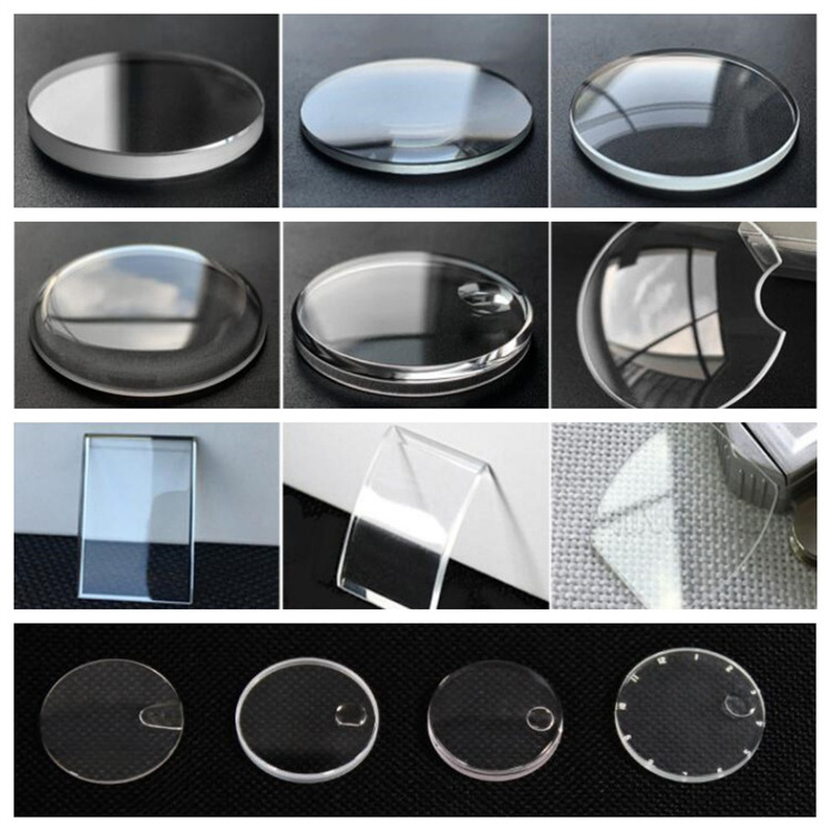 High quality quartz AR coating double dome sapphire watch glass optical protective windows for all kinds watch