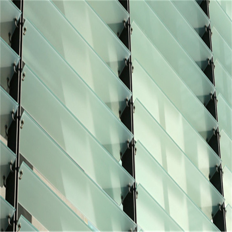 Vatti supply laminated louver window glass,colored pattern louvre jalousie window glass