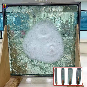 Anti-sniper rifle high safety laminated bulletproof glass price