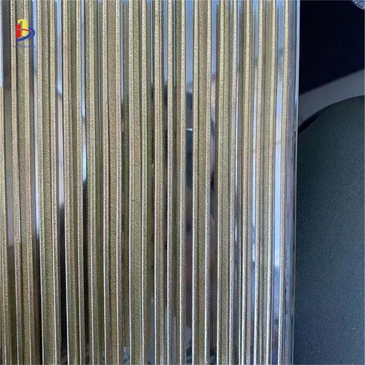 Acid etched pattern frosted tempered laminated glass for decoration