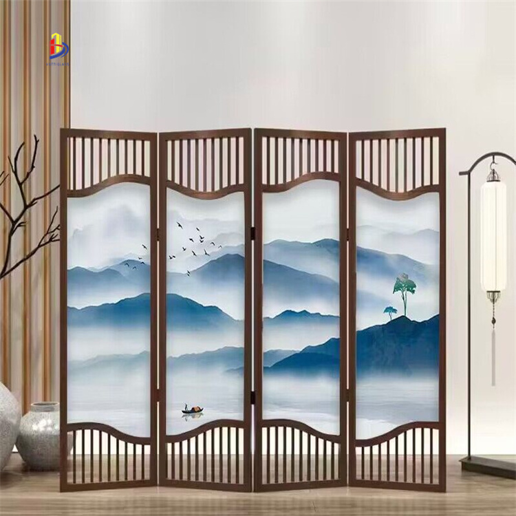 Best selling 2+2mm 3+3mm Chinese style art design silk material tempered wire glass decorative glass