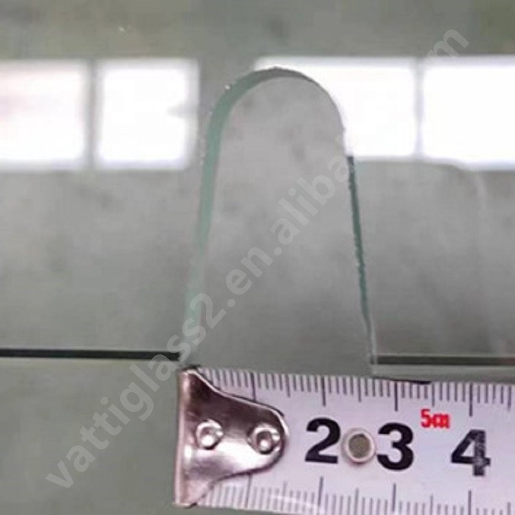 Building safety glass 6+6  12mm clear tempered laminated glass price